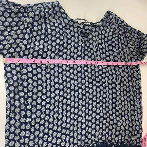 Scotch & Soda Maison Scotch Shirt Womens Blue Blouse Patterned Medium - Picture 11 of 13